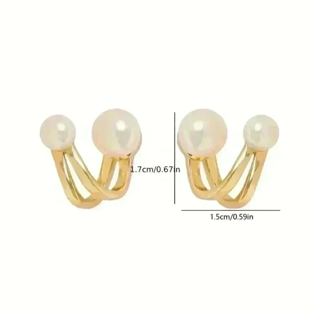 Chic Curved Earrings - Picture 6 of 9